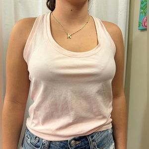 light pink tank top!!